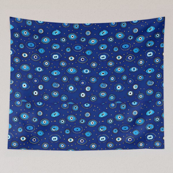 Item preview, Blue Evil Eye Pattern | Nazar Design | Protective Symbol designed and sold by ClaraToneStudio.