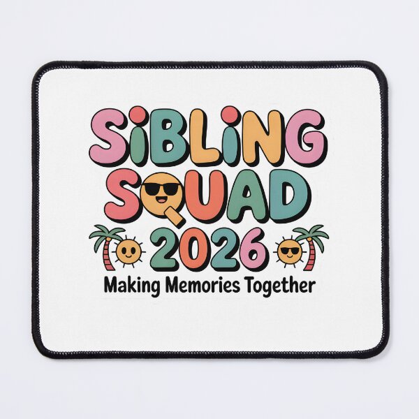 Item preview, Sibling Squad 2026 Summer Vibes designed and sold by Souck12.