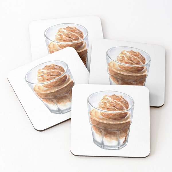 Item preview, Affogato in a Cup, Watercolour designed and sold by MeiC-Artsy.