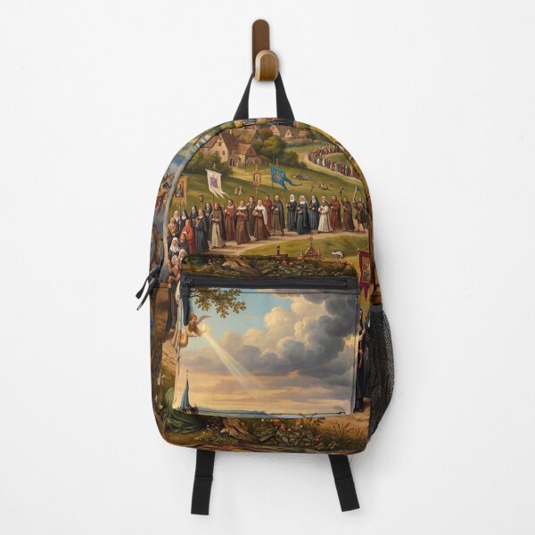 Item preview, Pilgrimage Mystical Procession after Hieronymus Bosch and Pieter Bruegel designed and sold by Vintage Designs +.