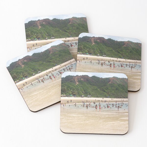 Item preview, Panoramic view of a crowded beach designed and sold by felipequeiroz.