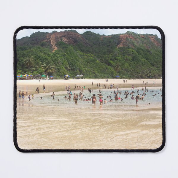 Item preview, Panoramic view of a crowded beach designed and sold by felipequeiroz.