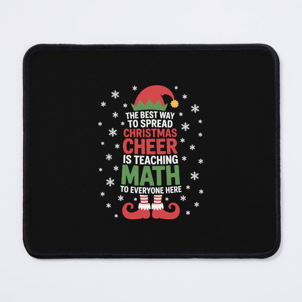 Item preview, Christmas Cheer Is Teaching Math designed and sold by FlankinMew.