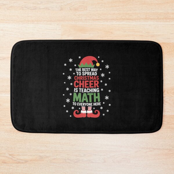 Item preview, Christmas Cheer Is Teaching Math designed and sold by FlankinMew.