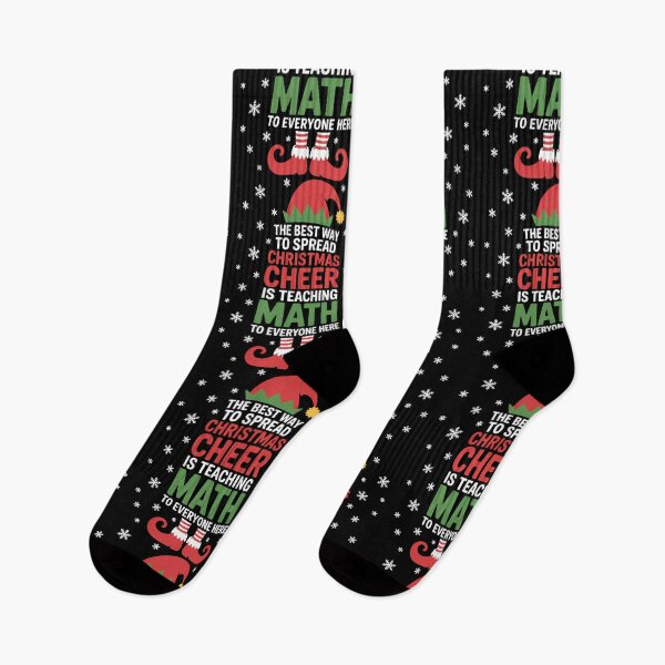 Item preview, Christmas Cheer Is Teaching Math designed and sold by FlankinMew.