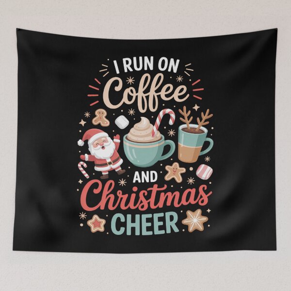 Item preview, Coffee Christmas Cheer Winter designed and sold by FlankinMew.