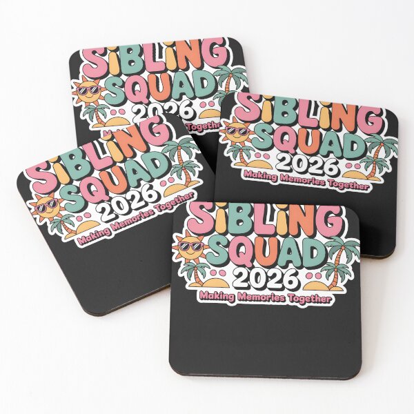 Item preview, Sibling Squad 2026 Summer Vibes designed and sold by Souck12.