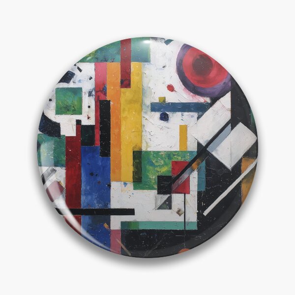 Item preview, Colorful Geometric Composition designed and sold by lautir.
