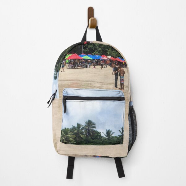 Item preview, Panoramic view of a crowded beach 3 designed and sold by felipequeiroz.