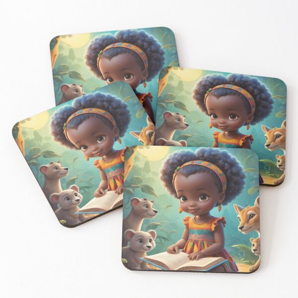 Item preview, Girl reading at night designed and sold by Sweet Dreams Ambience.