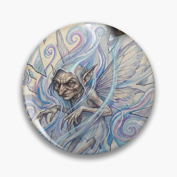 Item preview, Trickster Shifter creature of folklore watercolor artwork illustration designed and sold by Vintage Designs +.