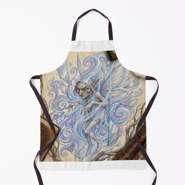 Item preview, Trickster Shifter creature of folklore watercolor artwork illustration designed and sold by Vintage Designs +.