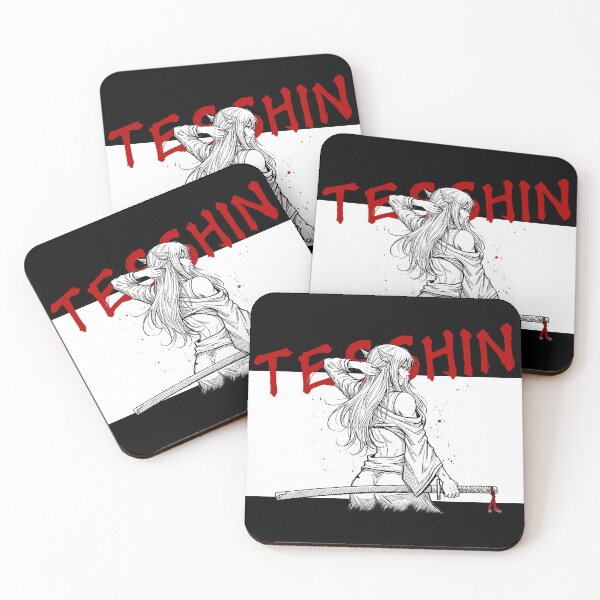 Item preview, Iron Heart 鉄心 (Tesshin) - Beautiful Valkyrie Samurai | Cool Anime Girl, Cool Anime Samurai designed and sold by Shigen16.