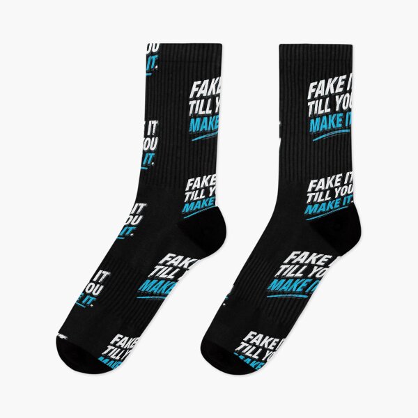 Item preview, Fake it till you make it- Funny Work Giftful Design designed and sold by Happyhoo1.