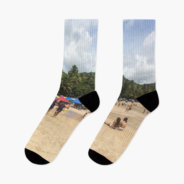 Item preview, Panoramic view of a crowded beach 5 designed and sold by felipequeiroz.
