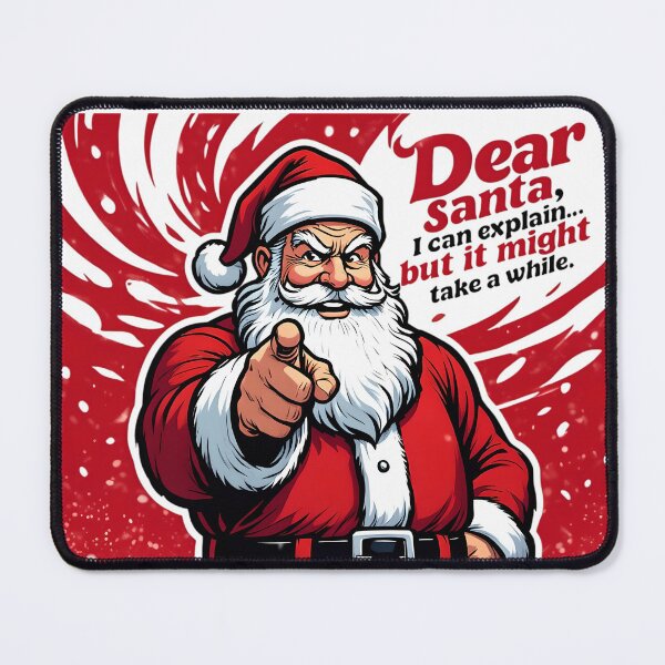 Item preview, “Santa, I Promise It’s Not As Bad As It Sounds.” designed and sold by SamartkitDesign.