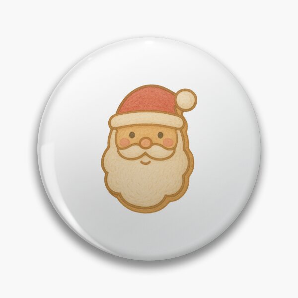 Item preview, Gingerbread Santa Cookie Illustration designed and sold by Vendeloc.