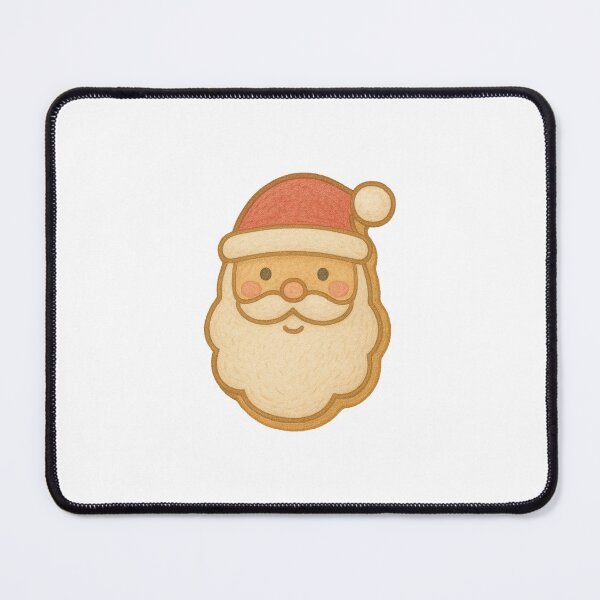 Item preview, Gingerbread Santa Cookie Illustration designed and sold by Vendeloc.