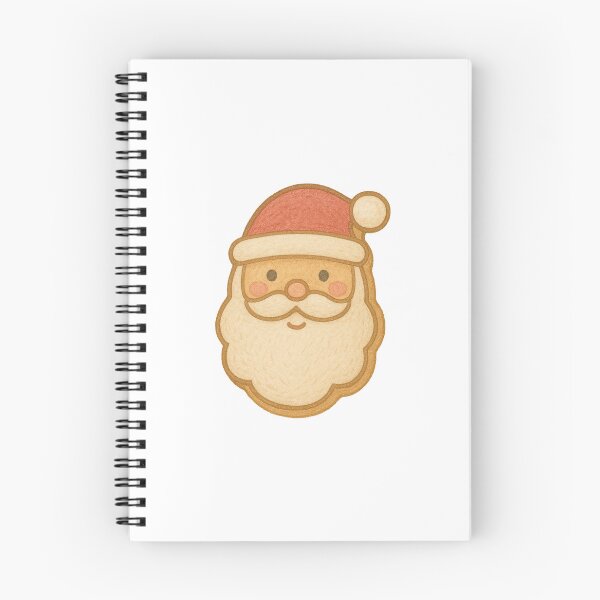 Item preview, Gingerbread Santa Cookie Illustration designed and sold by Vendeloc.