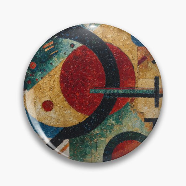 Item preview, Colorful Geometric Composition designed and sold by lautir.
