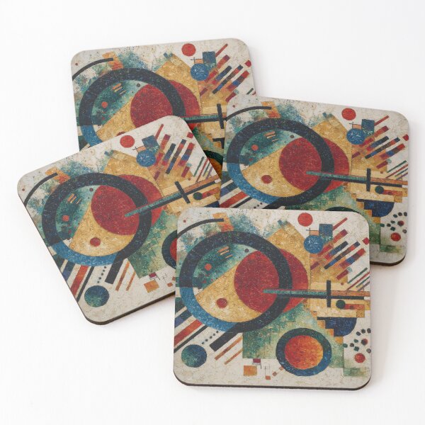 Item preview, Colorful Geometric Composition designed and sold by lautir.