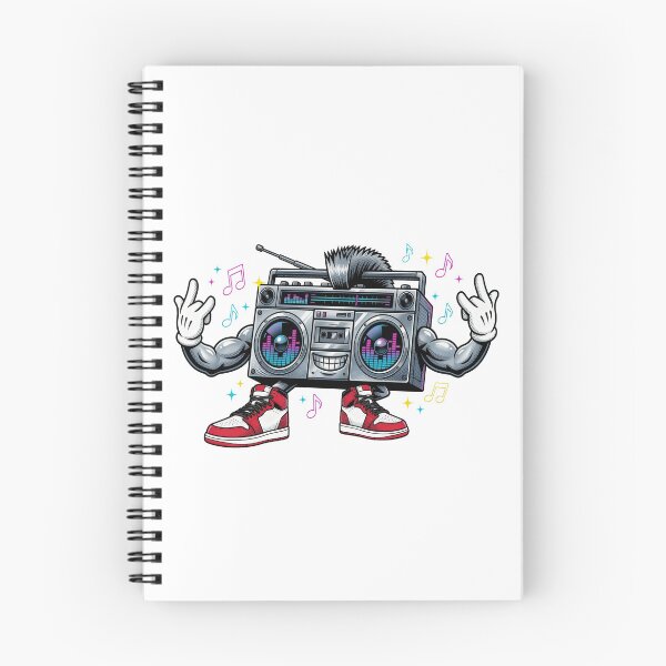 Item preview, Retro Rocker Boombox Mascot designed and sold by AliveStyle.