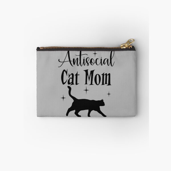 Item preview, Antisocial Cat Mom Black Cat Mid Century Modern Graphic designed and sold by Itaya Art.