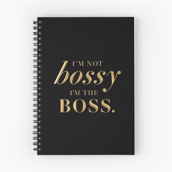 Item preview, I'm not bossy I'm the boss- Funny Work Giftful Design designed and sold by Happyhoo1.