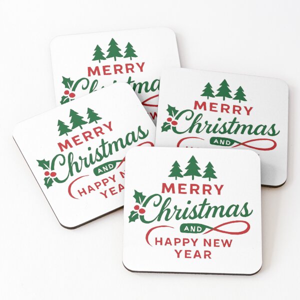 Item preview, Merry Christmas and Happy New Year Vector Design designed and sold by FUIRY .