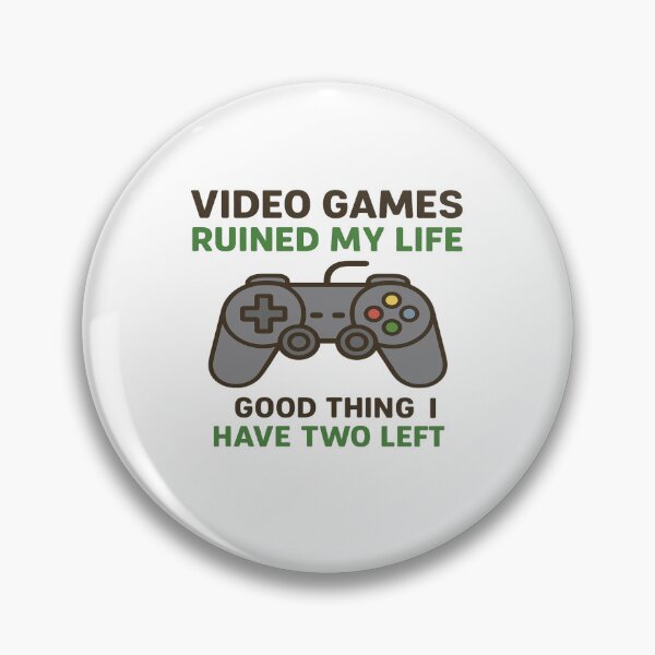 Item preview, Video games ruined my life designed and sold by MaxiCreative.