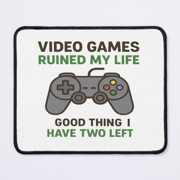 Item preview, Video games ruined my life designed and sold by MaxiCreative.