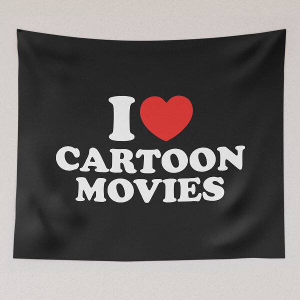 Item preview, I Love Cartoon Movies designed and sold by shitpostee.