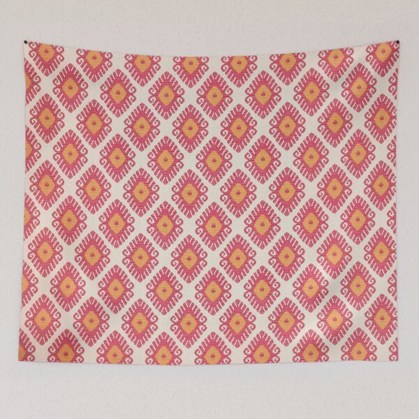 Item preview, ANTIQUE PERUVIAN TEXTILE SPIKEY DIAMOND PATTERN designed and sold by INNERHARMONY2.