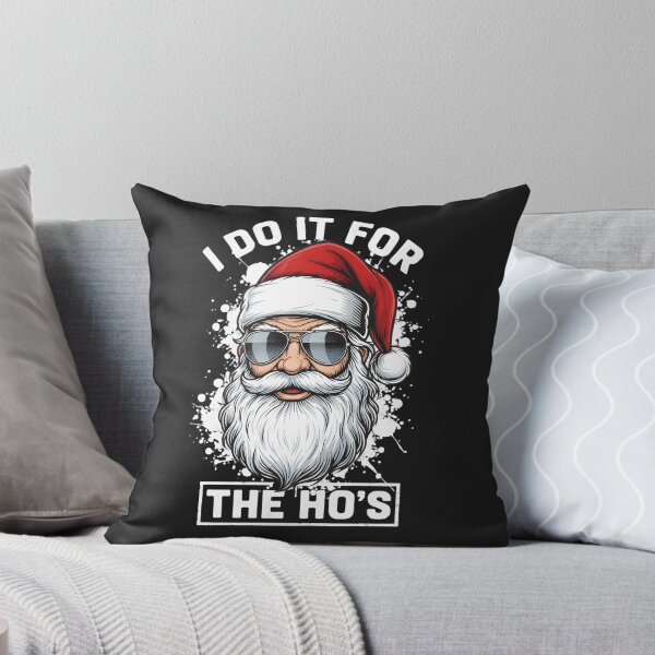 Item preview, I Do It For The Ho's Funny Santa Claus Christmas designed and sold by hexenor.