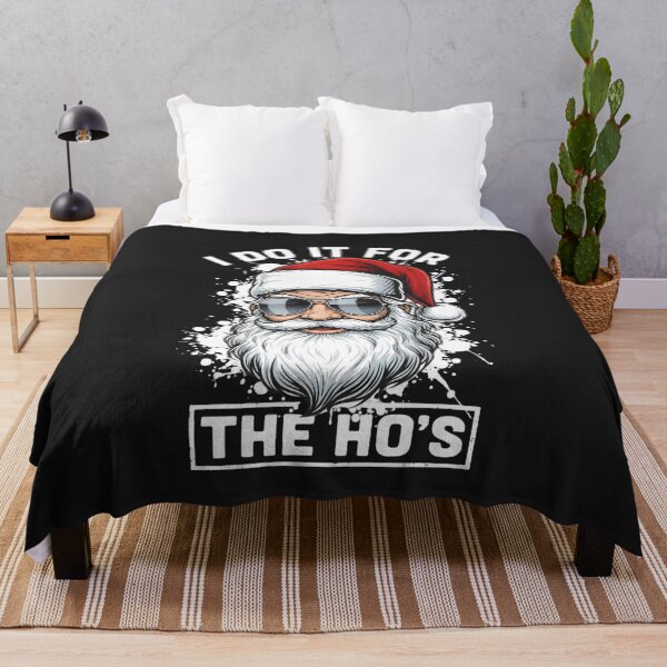 Item preview, I Do It For The Ho's Funny Santa Claus Christmas designed and sold by hexenor.