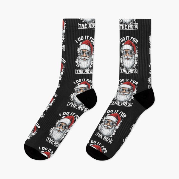 Item preview, I Do It For The Ho's Funny Santa Claus Christmas designed and sold by hexenor.