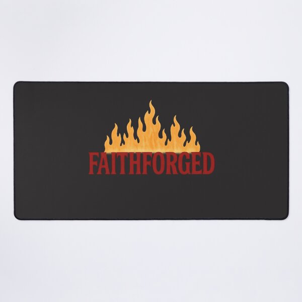 Item preview, FAITHFORGED – Christian Fire Typography designed and sold by DojoVibe.