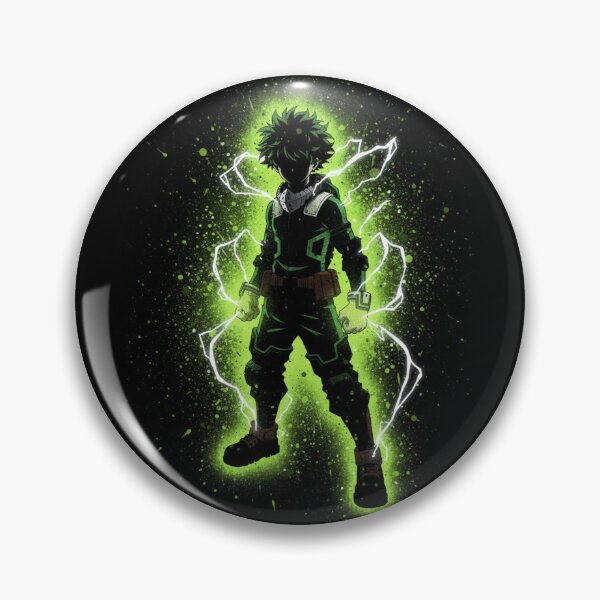 Item preview, Deku Full Cowl Neon Art Silhouette designed and sold by Innova_Creations.