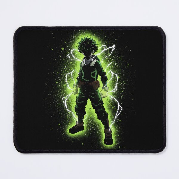 Item preview, Deku Full Cowl Neon Art Silhouette designed and sold by Innova_Creations.