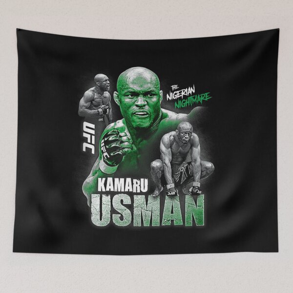 Item preview, Kamaru Usman The Nigerian Nightmare designed and sold by JeyVel.