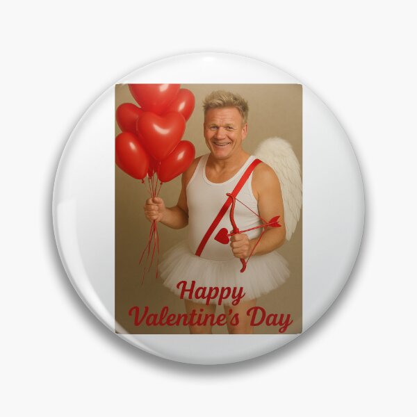 Item preview, Gordon ramsay Cupid Happy Valentine's Day funny prank love heart meme designed and sold by CheeseBlueprint.