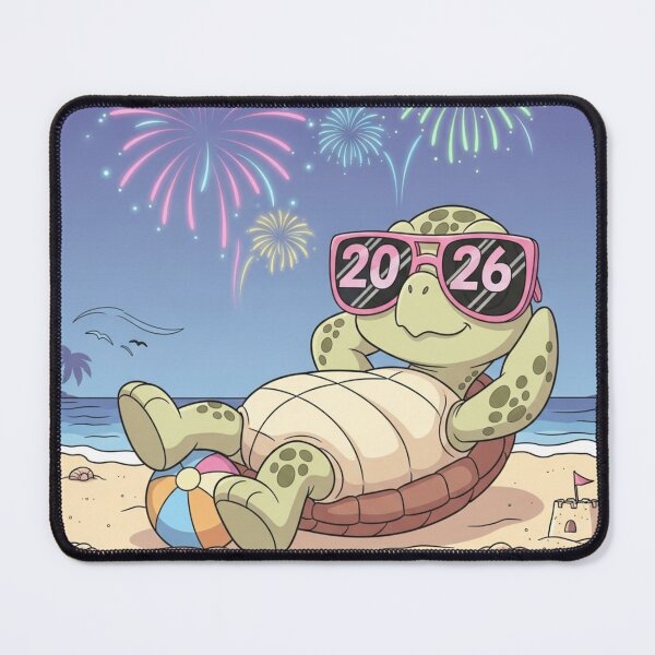 Item preview, Relaxed Turtle Welcoming 2026 designed and sold by PetJoyPrintsCO.