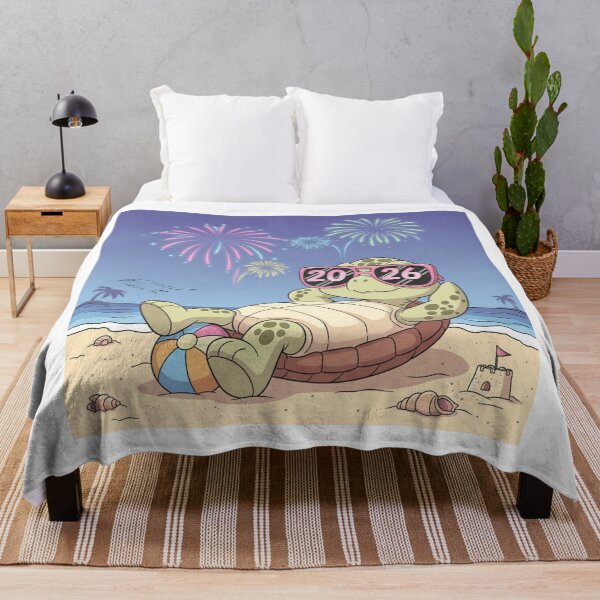 Item preview, Relaxed Turtle Welcoming 2026 designed and sold by PetJoyPrintsCO.