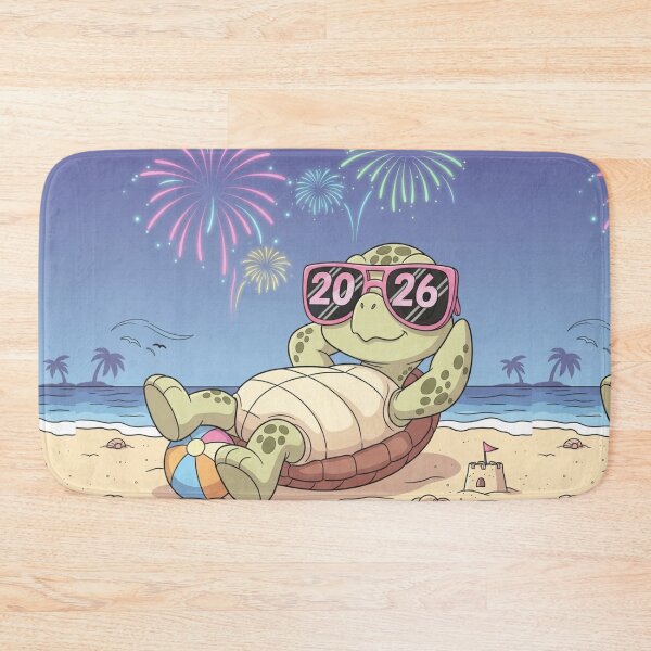 Item preview, Relaxed Turtle Welcoming 2026 designed and sold by PetJoyPrintsCO.