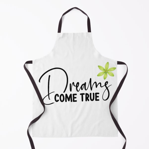 Item preview, Positive Affirmation – Dreams Come True Message, Dream Big – Dreams Come, Uplifting Dream Quote – Floral Accent DesignTrue Typography Art, designed and sold by GDbanners.
