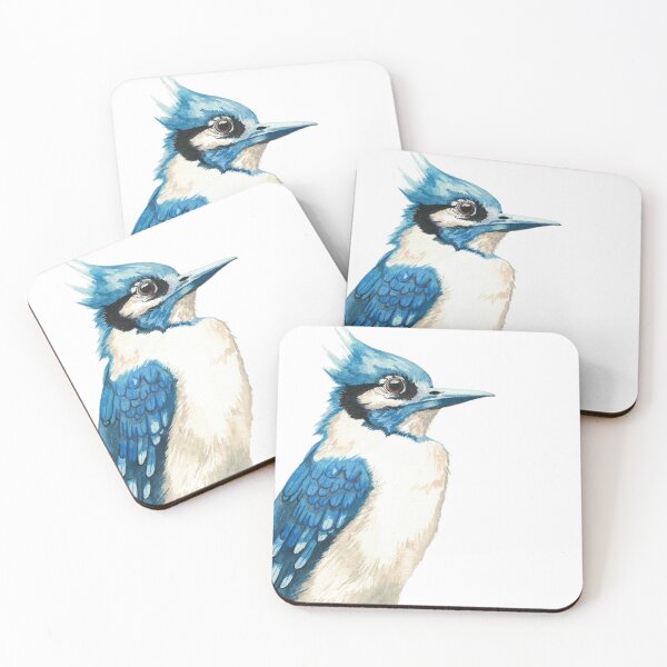 Item preview, Watercolor Blue Jay designed and sold by SaskyaFate.