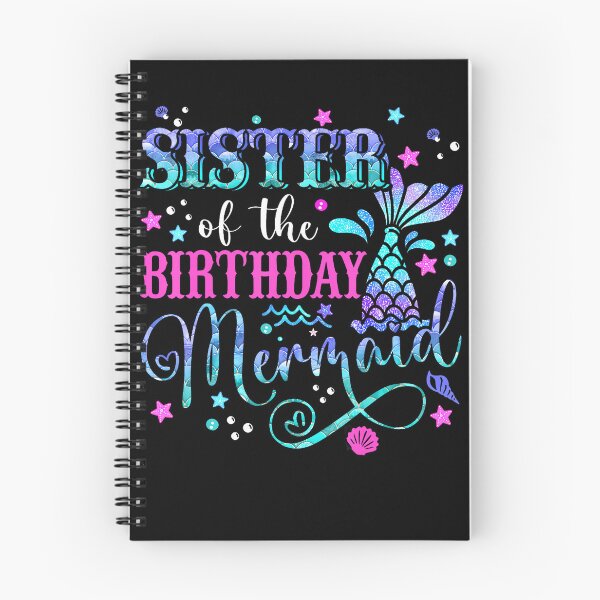 Item preview, Sister Of The Birthday Mermaid Girl Bday Party Squad Family designed and sold by TysonLangosh.