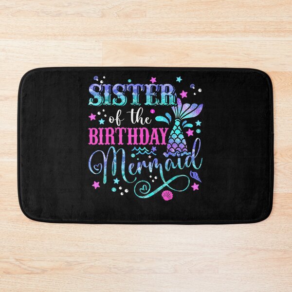 Item preview, Sister Of The Birthday Mermaid Girl Bday Party Squad Family designed and sold by TysonLangosh.