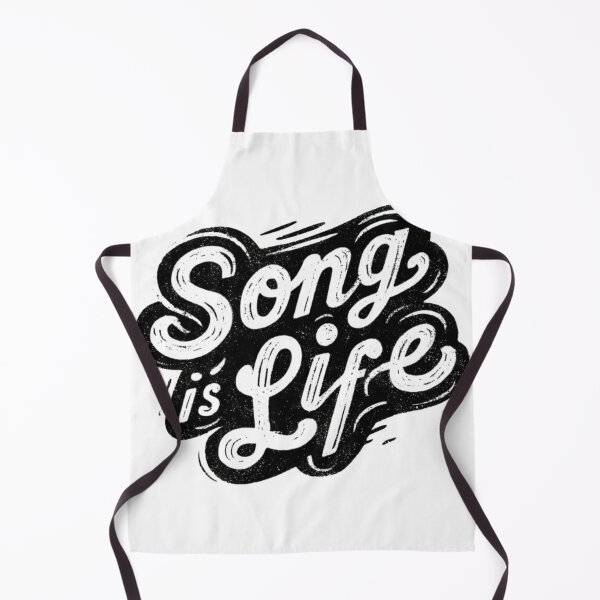 Item preview, "Song is Life" - Retro Distressed Typography & Music Quote designed and sold by casualnature.