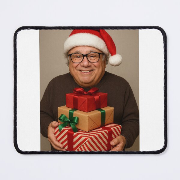 Item preview, Danny devito christmas xmas holiday merry gift hat meme funny prank weird designed and sold by CheeseBlueprint.